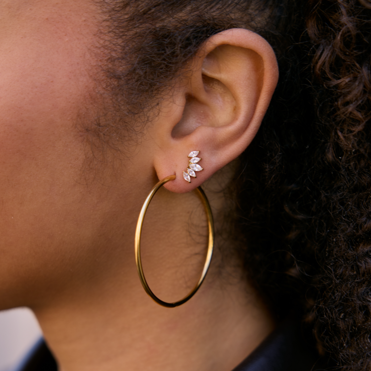 Classic Hoops Large 50 mm